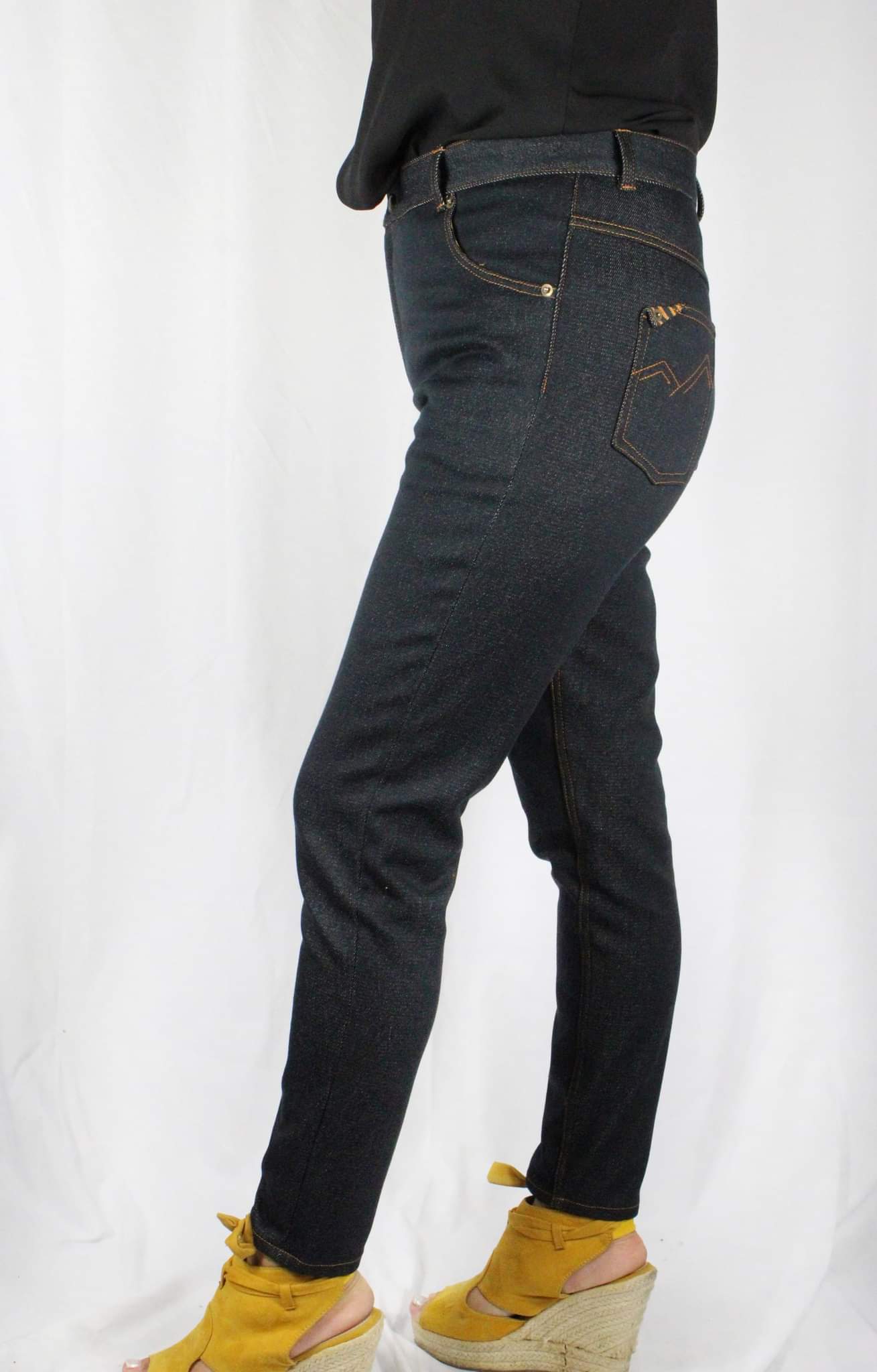 Jean Femme Noir Sur mesure