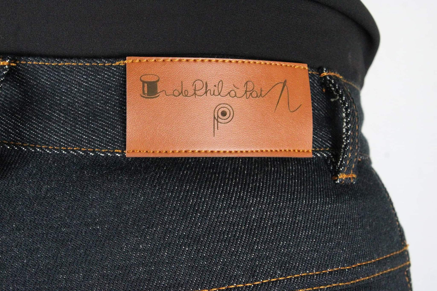Jean Femme Noir Sur mesure