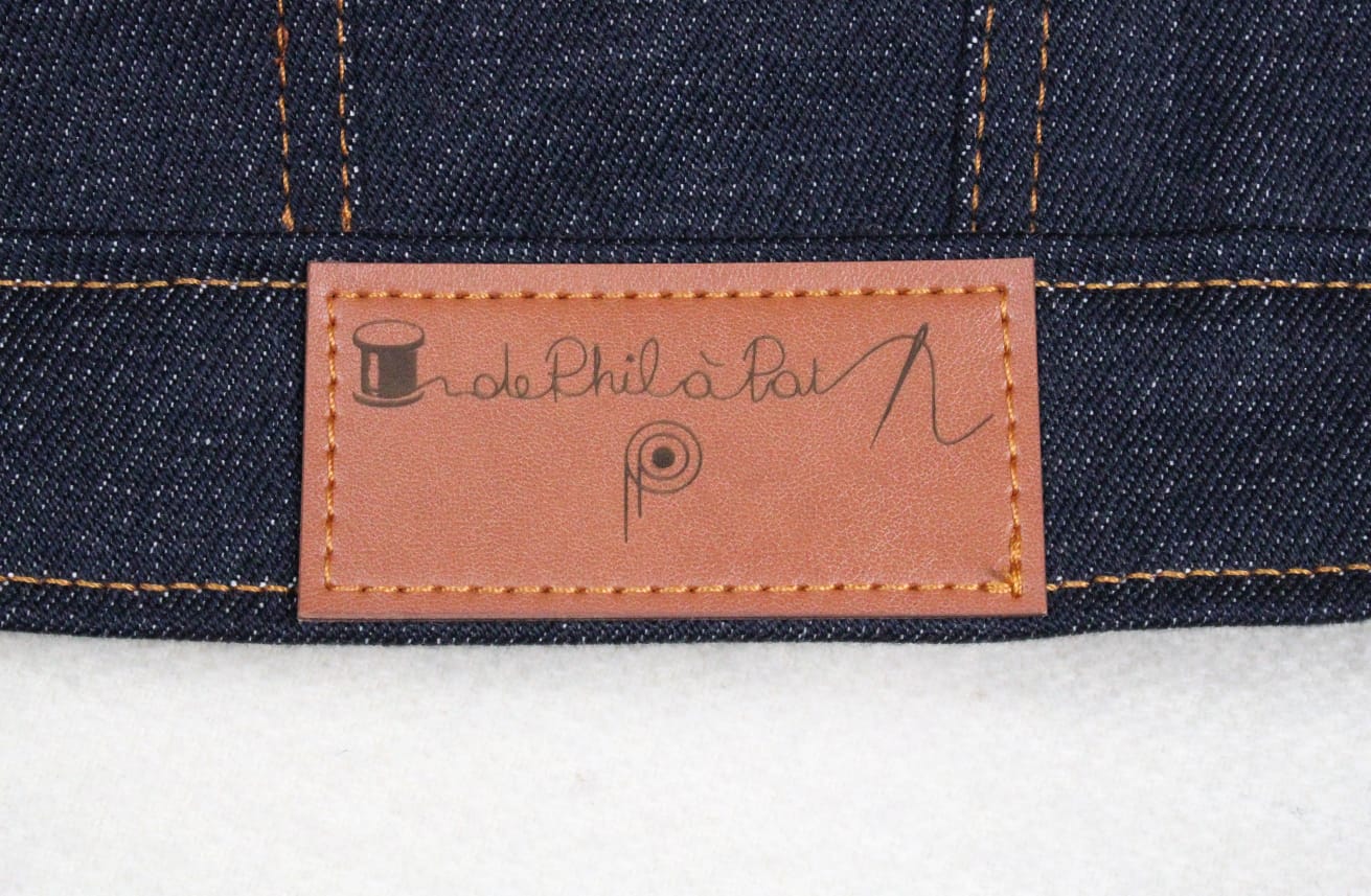 Veste en Jean été Homme Bleu