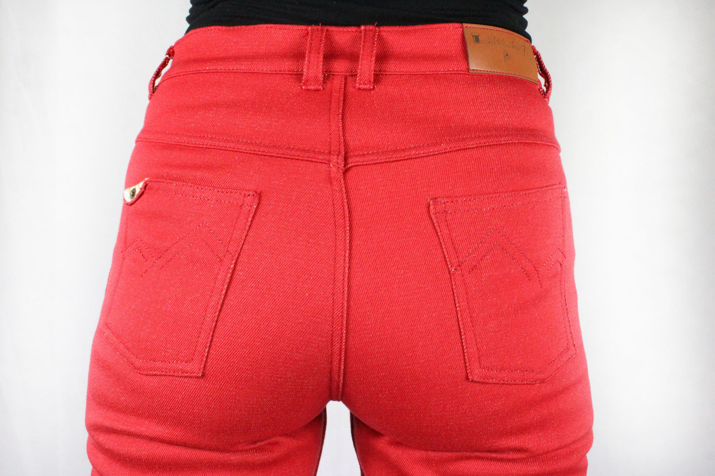 Jean Femme Rouge Sur mesure