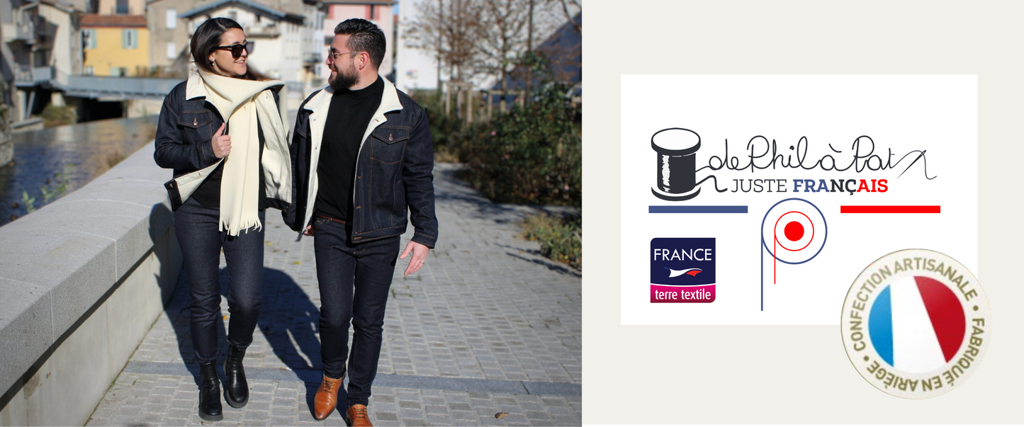 Veste en Jean Femme hiver