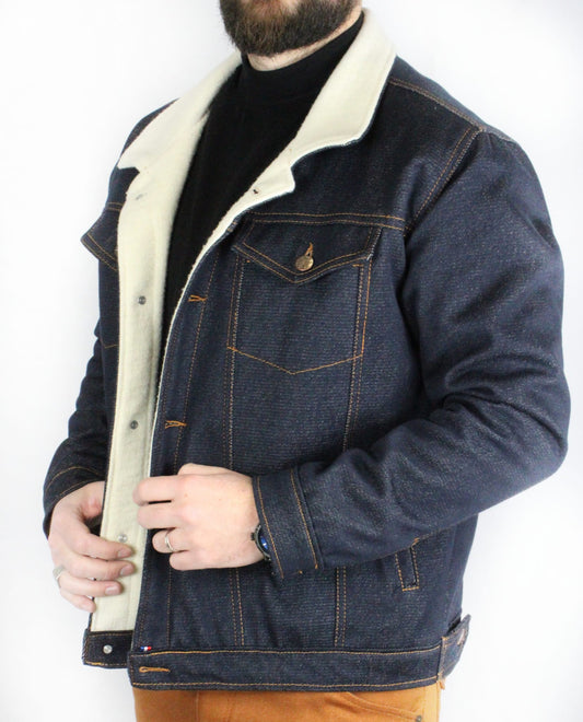 Veste en Jean Homme Bleu