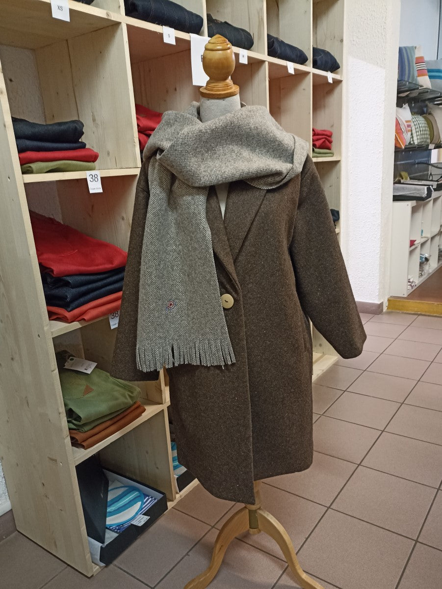 Manteau hotsell beige cintré